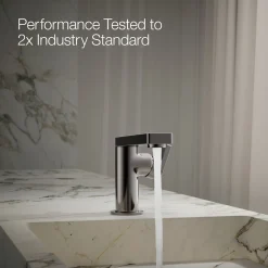 Single-handle bathroom sink faucet with Lever handle, 1.2 gpm^Kohler Hot