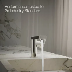 Single-handle bathroom sink faucet with Lever handle, 1.2 gpm^Kohler Hot