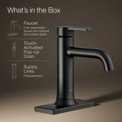 Single-handle bathroom sink faucet, 1.2 gpm^Kohler Online