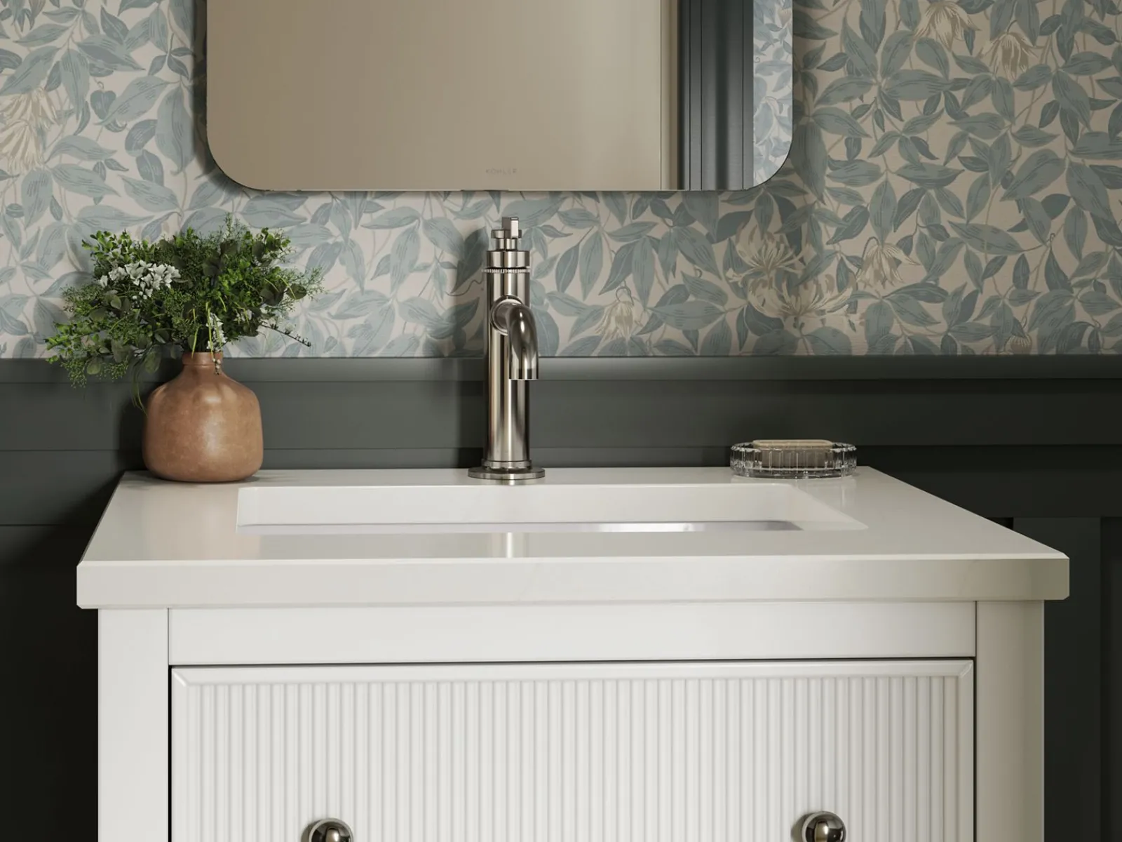 Single-handle bathroom sink faucet, 1.2 gpm^Kohler
