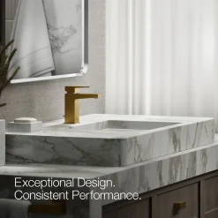 Single-handle bathroom sink faucet, 1.2 gpm^Kohler Best
