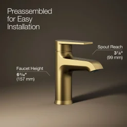 Single-handle bathroom sink faucet, 1.2 gpm^Kohler Sale