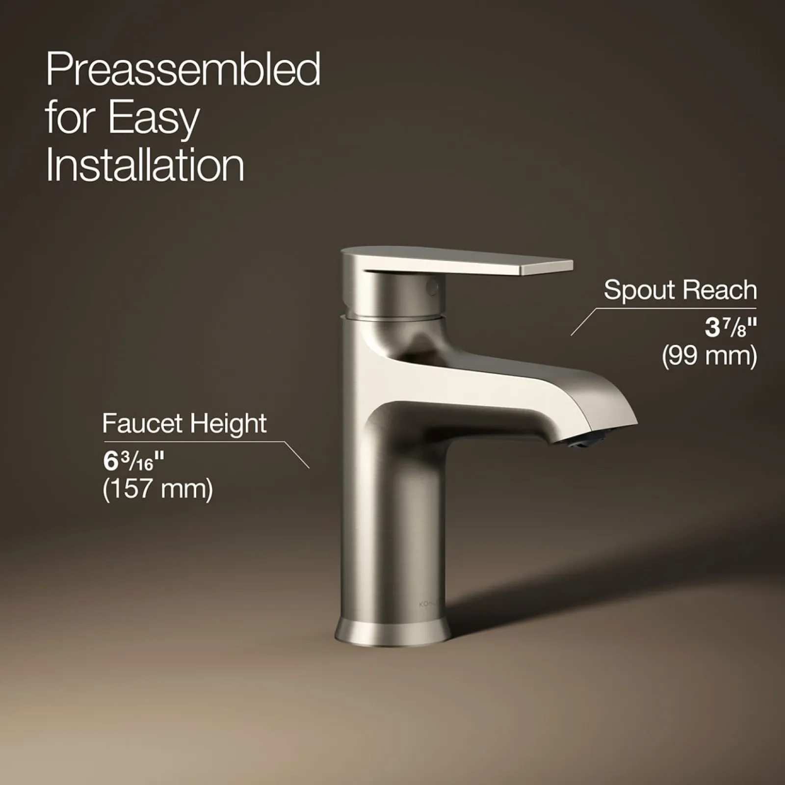 Single-handle bathroom sink faucet, 1.2 gpm^Kohler Sale