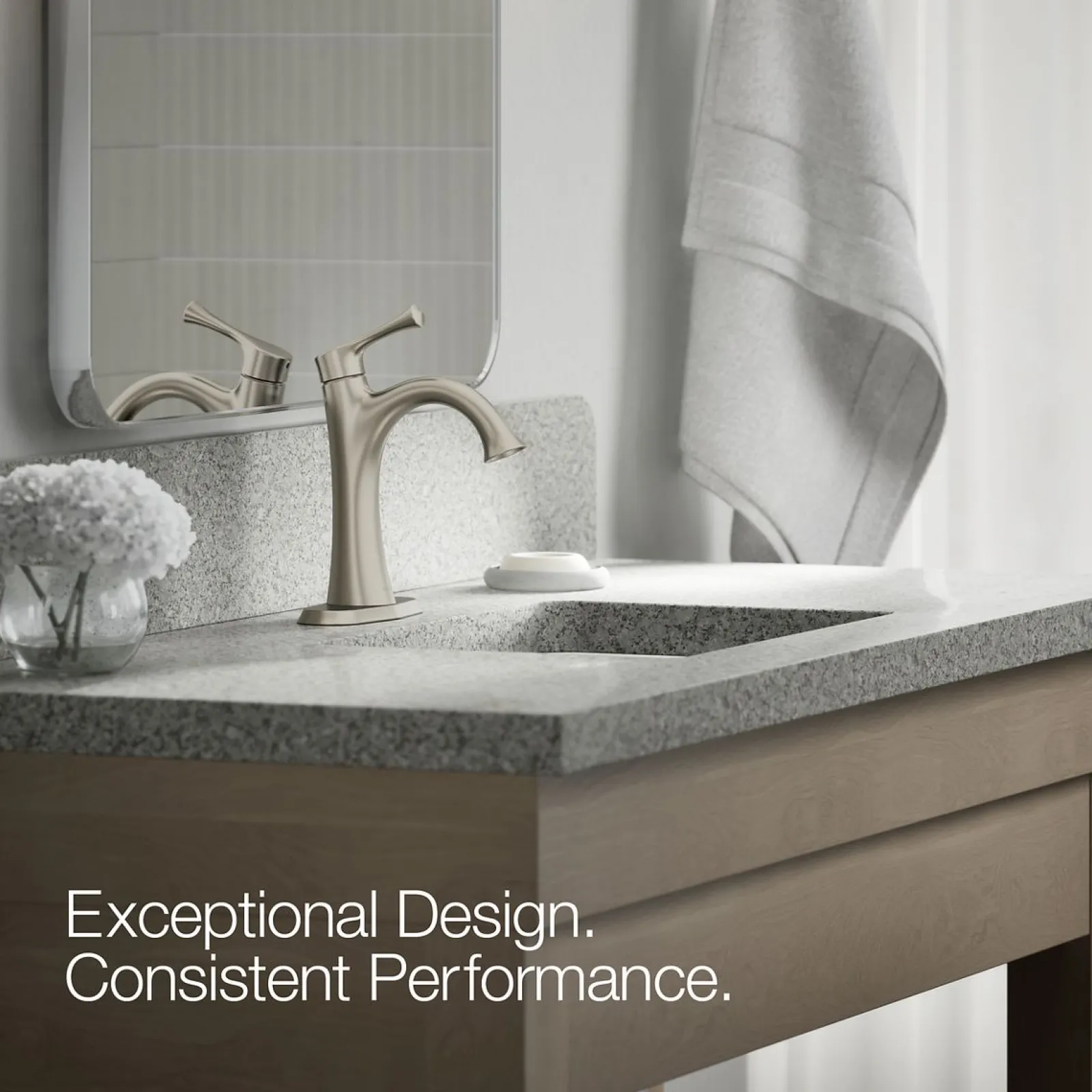 Single-handle bathroom sink faucet, 1.2 gpm^Kohler Best