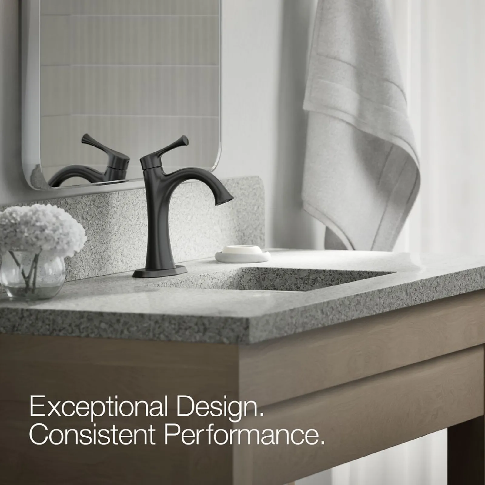 Single-handle bathroom sink faucet, 1.2 gpm^Kohler Best