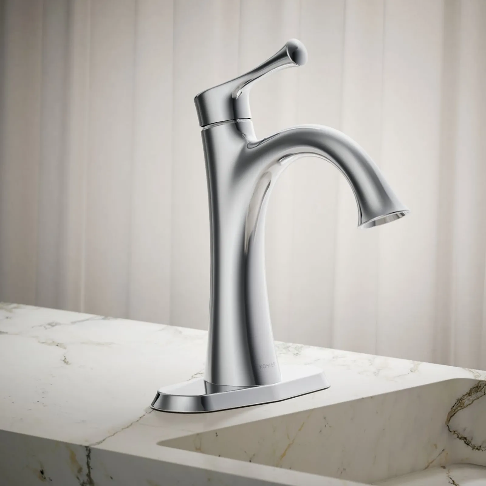 Single-handle bathroom sink faucet, 1.2 gpm^Kohler Best