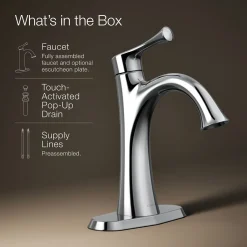 Single-handle bathroom sink faucet, 1.2 gpm^Kohler Best