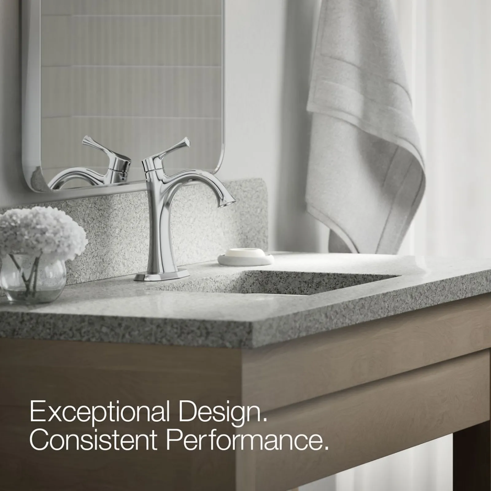 Single-handle bathroom sink faucet, 1.2 gpm^Kohler Best