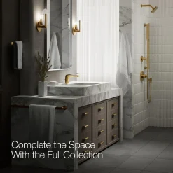 Single-handle bathroom sink faucet, 1.2 gpm^Kohler Hot
