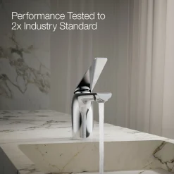 Single-handle bathroom sink faucet, 1.2 gpm^Kohler Hot