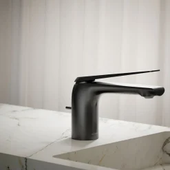 Single-handle bathroom sink faucet, 1.2 gpm^Kohler Hot
