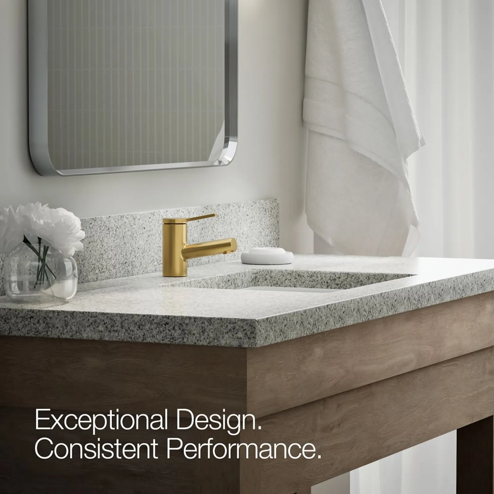 Single-handle bathroom sink faucet, 1.2 gpm^Kohler Outlet