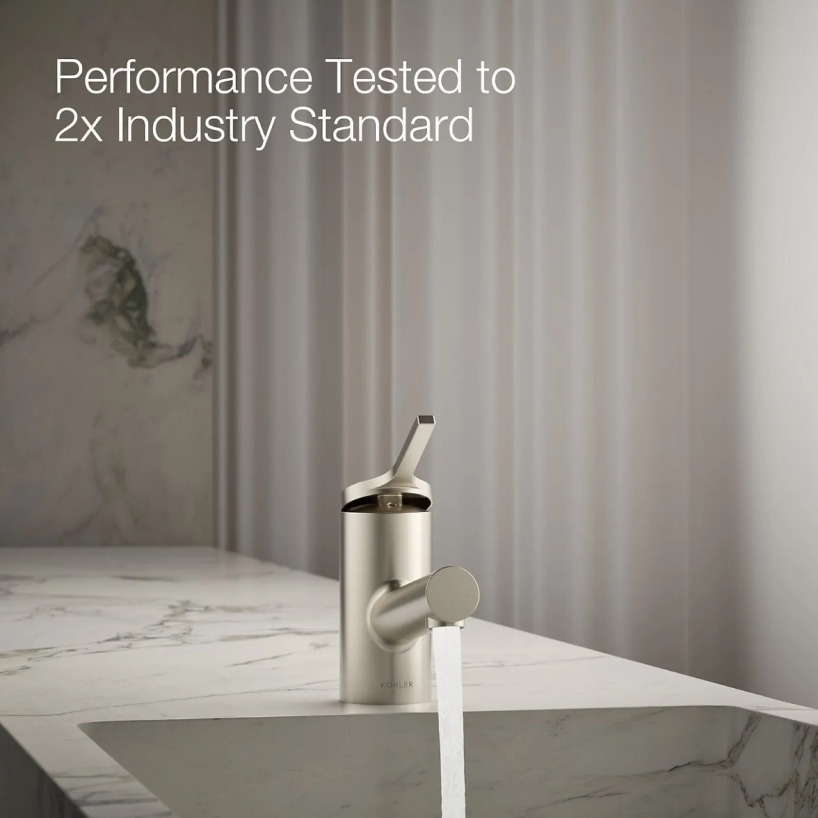 Single-handle bathroom sink faucet, 1.2 gpm^Kohler Outlet