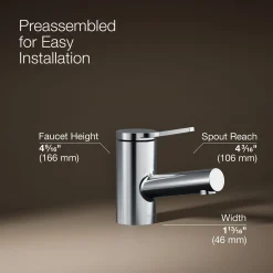 Single-handle bathroom sink faucet, 1.2 gpm^Kohler Outlet