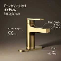 Single-handle bathroom sink faucet, 1.2 gpm^Kohler Sale