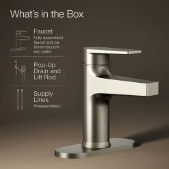 Single-handle bathroom sink faucet, 1.2 gpm^Kohler Sale