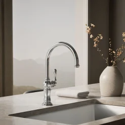Single-handle kitchen sink faucet^Kohler Online