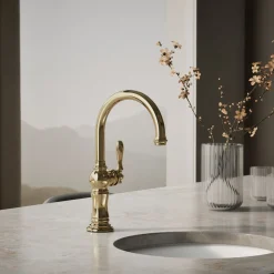 Single-handle kitchen sink faucet^Kohler