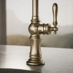 Single-handle kitchen sink faucet^Kohler