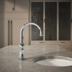 Single-handle kitchen sink faucet^Kohler