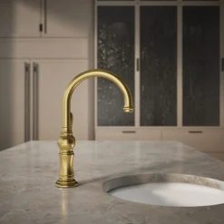 Single-handle kitchen sink faucet^Kohler