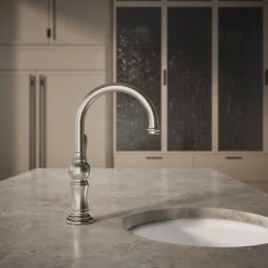 Single-handle kitchen sink faucet^Kohler