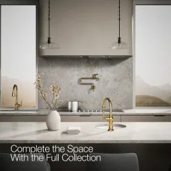 Single-handle kitchen sink faucet^Kohler