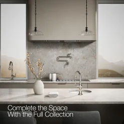 Single-handle kitchen sink faucet^Kohler