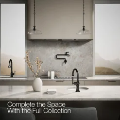Single-handle kitchen sink faucet^Kohler