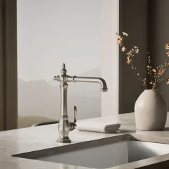 Single-handle kitchen sink faucet^Kohler Discount
