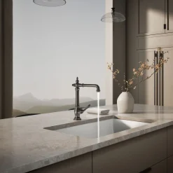 Single-handle kitchen sink faucet^Kohler Discount