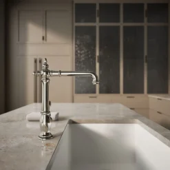 Single-handle kitchen sink faucet^Kohler Discount