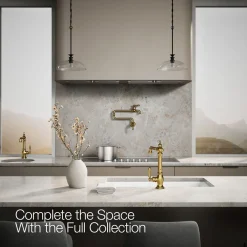 Single-handle kitchen sink faucet^Kohler Discount