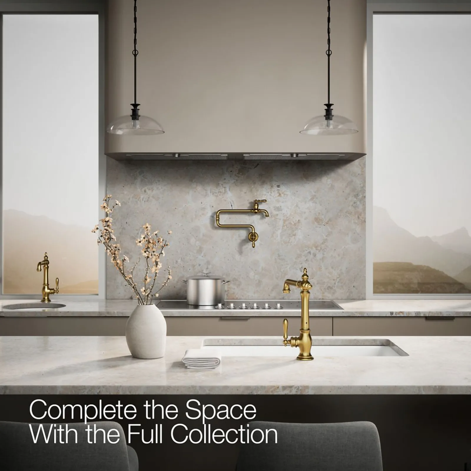 Single-handle kitchen sink faucet^Kohler Discount