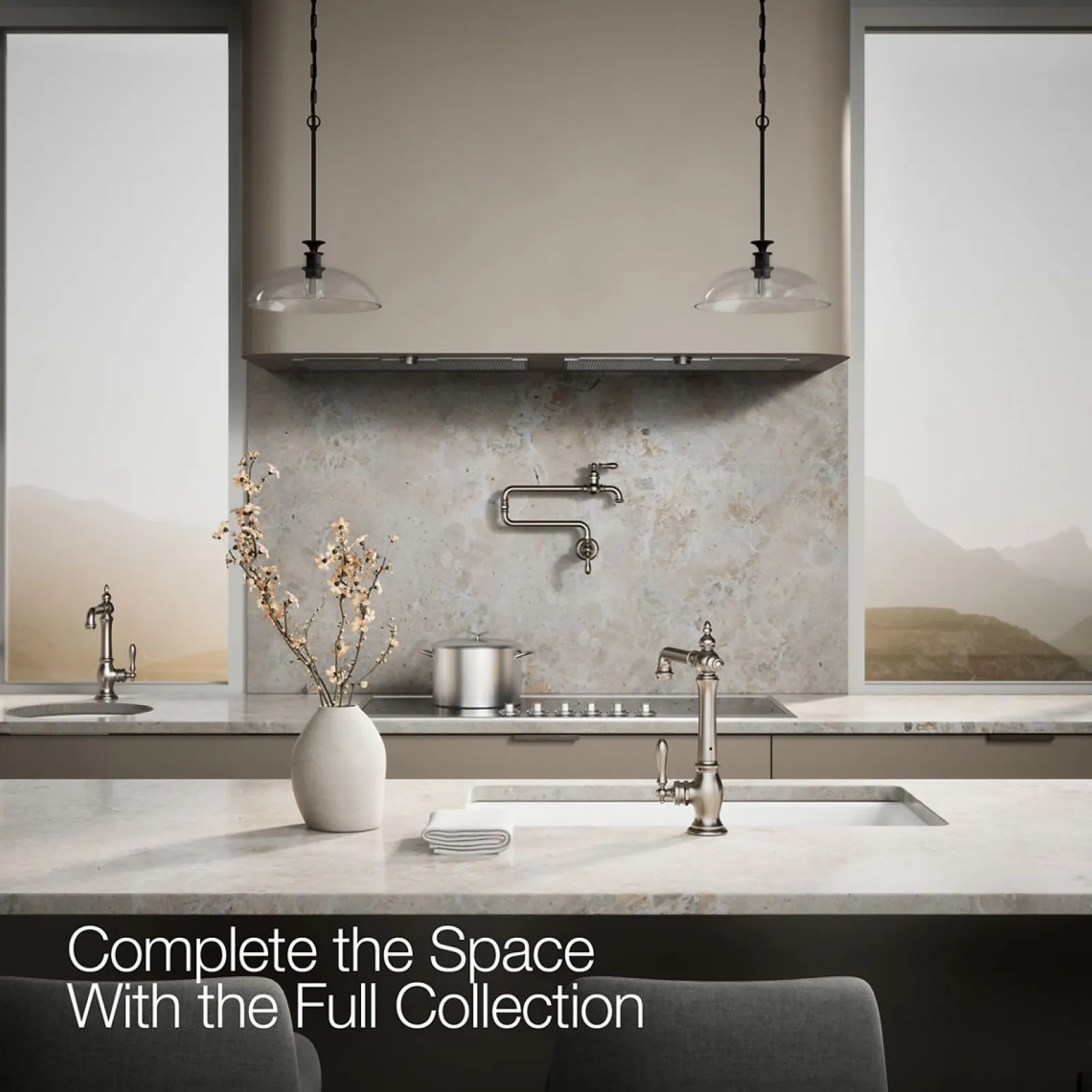 Single-handle kitchen sink faucet^Kohler Discount