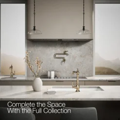 Single-handle kitchen sink faucet^Kohler Discount