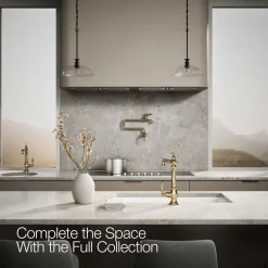 Single-handle kitchen sink faucet^Kohler Discount