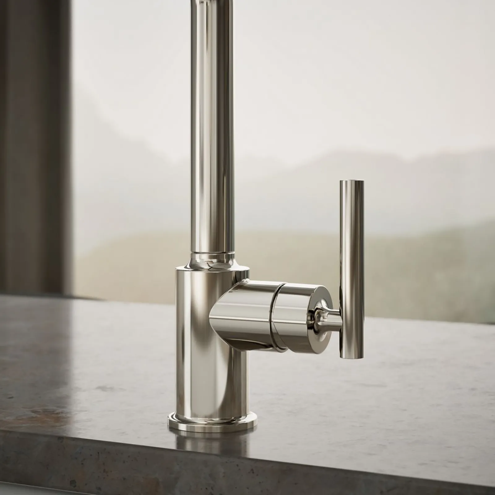 Single-handle kitchen sink faucet with side sprayer^Kohler Discount