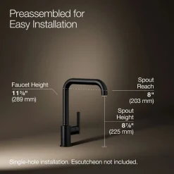 Single-handle kitchen sink faucet^Kohler Best