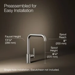 Single-handle kitchen sink faucet^Kohler Best