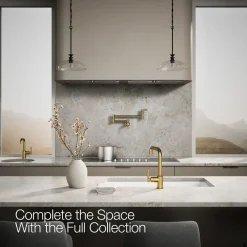 Single-handle kitchen sink faucet^Kohler Best