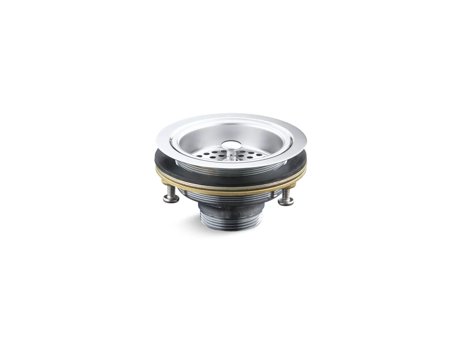 Sink drain and strainer basket, less tailpiece^Kohler Hot