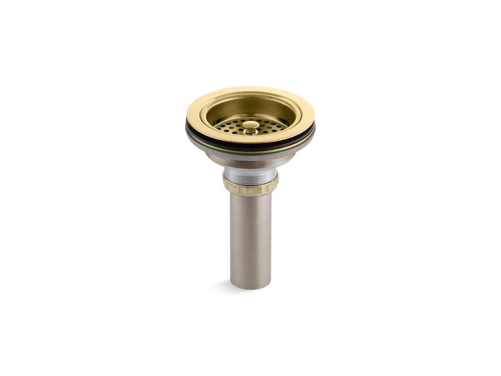 Sink drain and strainer with tailpiece^Kohler Hot