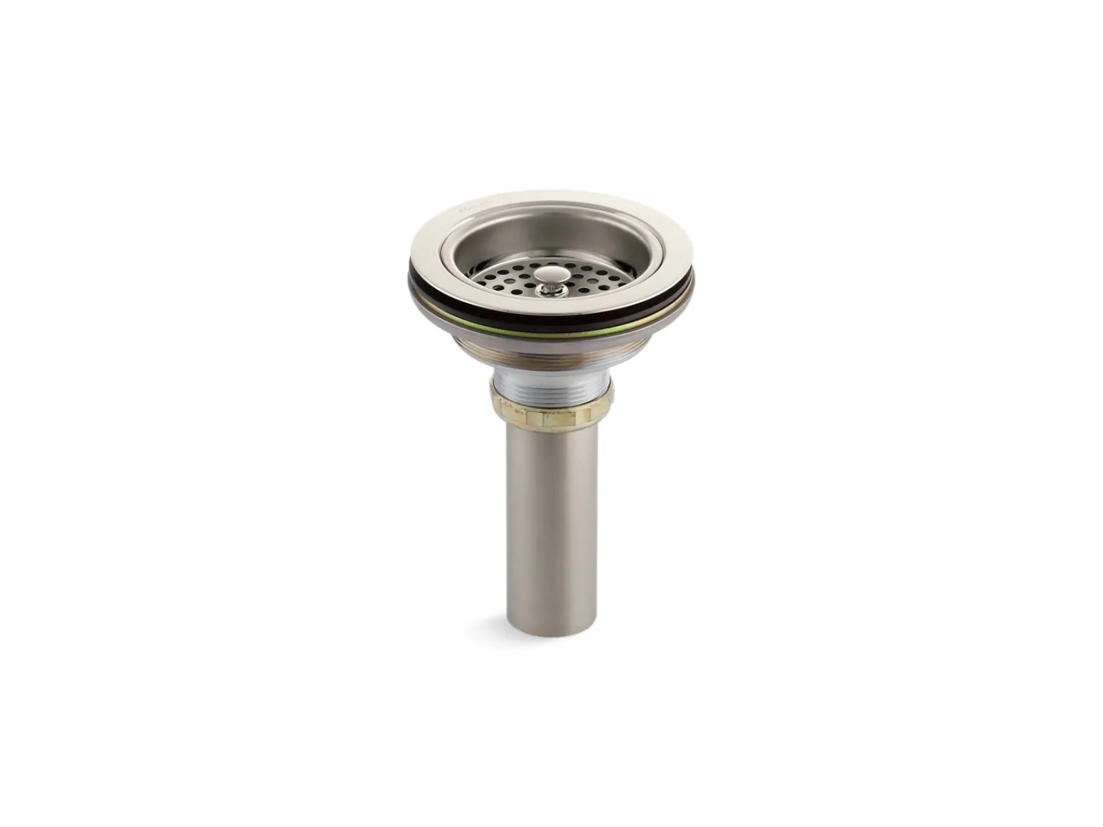 Sink drain and strainer with tailpiece^Kohler Hot