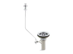 Sink strainer with tailpiece and pop-up drain^Kohler New