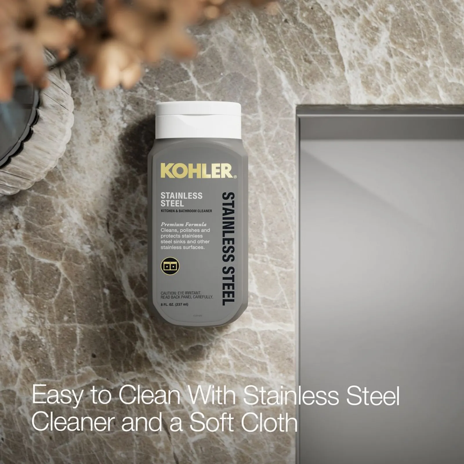 Smart Divide® 33" top-/undermount double-bowl kitchen sink^Kohler Hot