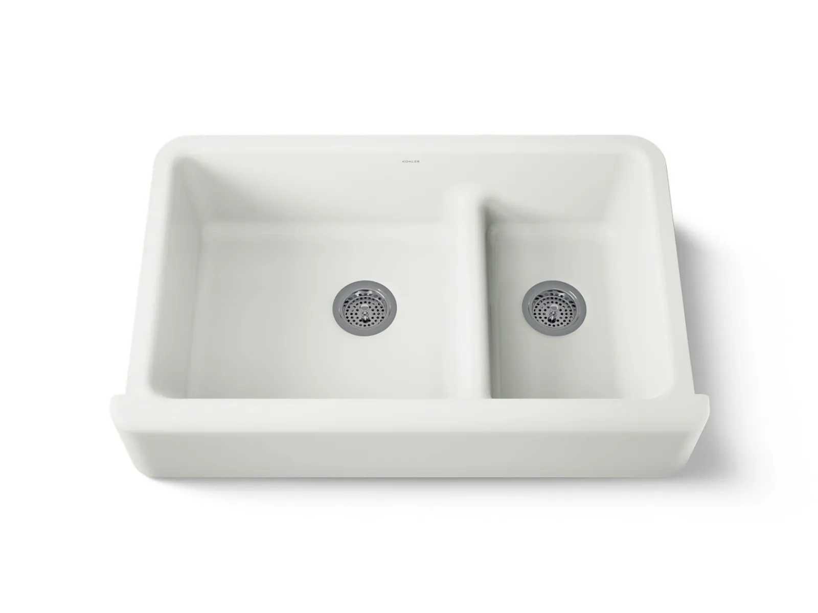 Smart Divide® 35-3/4" undermount double-bowl farmhouse kitchen sink^Kohler Outlet