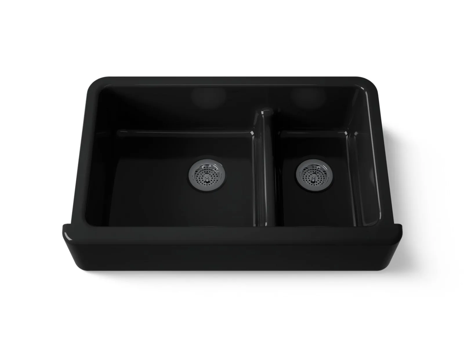 Smart Divide® 35-3/4" undermount double-bowl farmhouse kitchen sink^Kohler Outlet