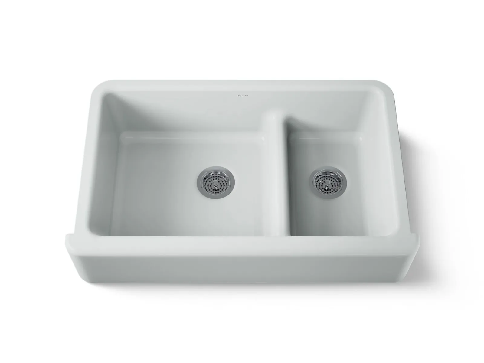 Smart Divide® 35-3/4" undermount double-bowl farmhouse kitchen sink^Kohler Outlet