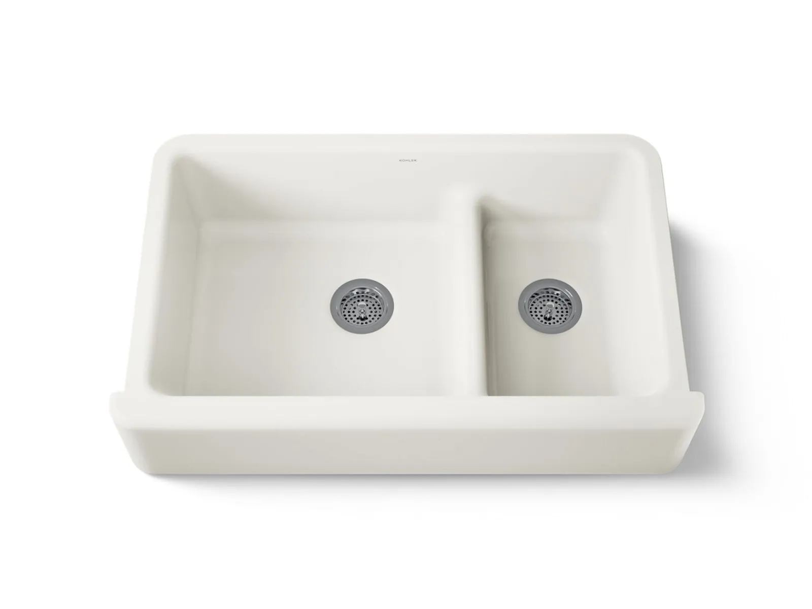 Smart Divide® 35-3/4" undermount double-bowl farmhouse kitchen sink^Kohler Outlet